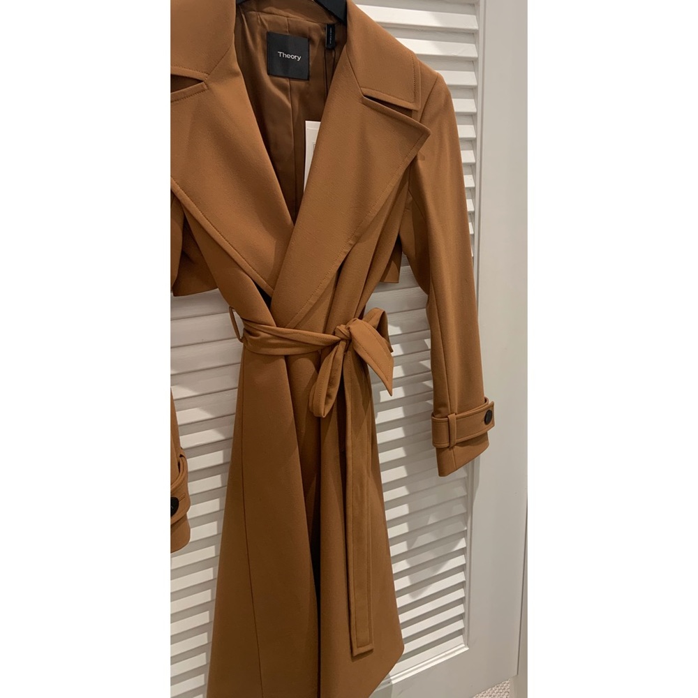 WIDE LAPEL TRENCH 80% OFF